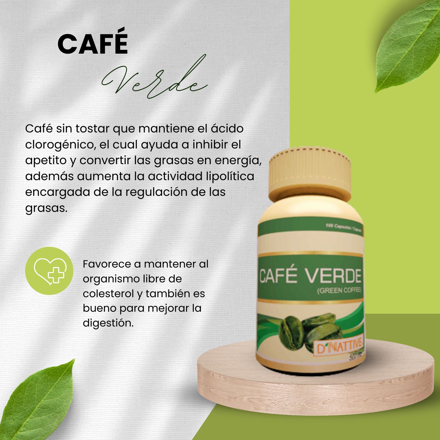 Café verde  – Dnattive