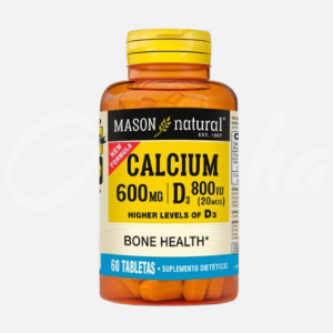 Calcium 600MG D3 800IU (20 MCG) (60 TAB)