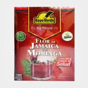 Flor de Jamaica con moringa