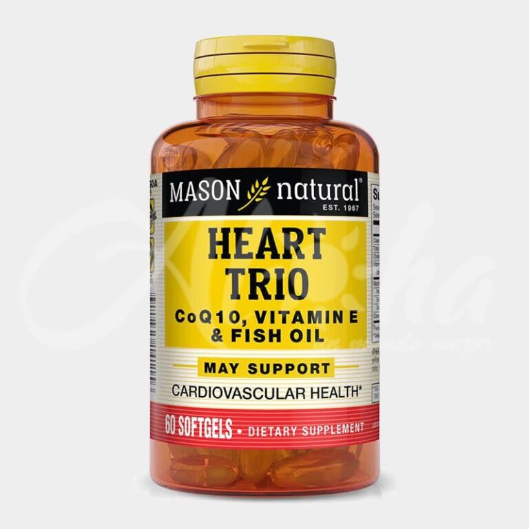 HEART TRIO: CO Q-10, VITAMIN E AND FISH OIL