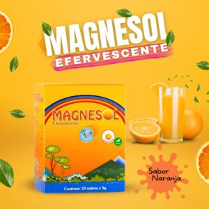 MAGNESOL EFERVESCENTE NARANJA