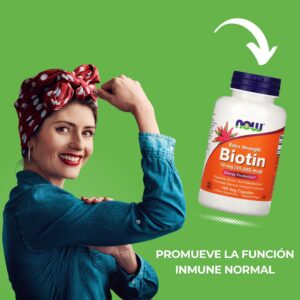 Biotin 10Mg(120 cápsulas)