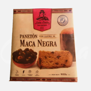 Panetón Artesanal con harina de Maca Negra Caja 900gr – Lidia Cortez BioCultivos