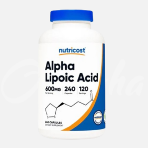Cápsulas de ácido alfa lipoico Nutricost