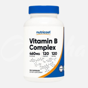 Cápsulas de complejo de vitamina B Nutricost
