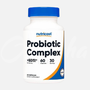 Cápsulas del complejo probiótico Nutricost